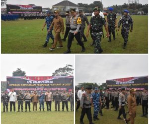 Danrem 031/WB Hadiri Apel Gelar Pasukan Operasi Kepolisian Terpusat Ketupat Lancang Kuning Tahun 2025