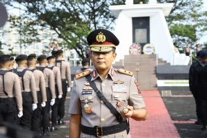 Polda Jateng Ziarahi TMP Giri Tunggal, Kenang Jasa Pahlawan Jelang HUT Bhayangkara Ke-79