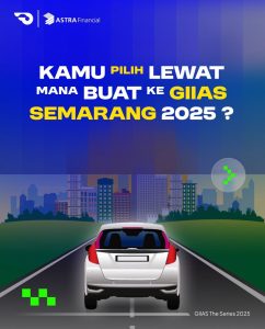 *PANDUAN RUTE MENUJU GIIAS SEMARANG 2025*   